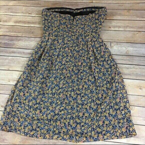 Miss Me MM Couture Womens Dress Size M Strapless Floral NEW - Picture 3 of 5